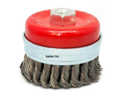 Drótkorong 100xM14 0.5 fonott acél fazékkefe 7000 Drótkorong 100xM14 0.5 fonott acél fazékkefe 7000