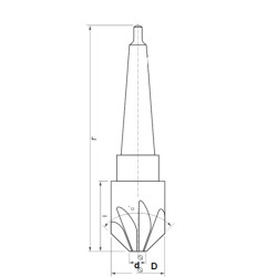 Kúpsüllyesztő d 63.0x90° z9 MK4