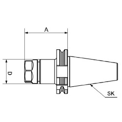 Patronos maróbefogó SK40xER16x100