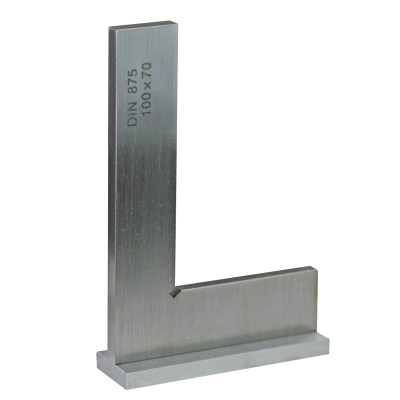 Derékszög 100x 70 mm DIN 875/2 ACÉL TALPAS Derékszög 100x 70 mm DIN 875/2 ACÉL TALPAS