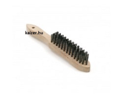 Drótkefe 6 soros hullámos acél 0.3-0.35 mm Drótkefe 6 soros hullámos acél 0.3-0.35 mm
