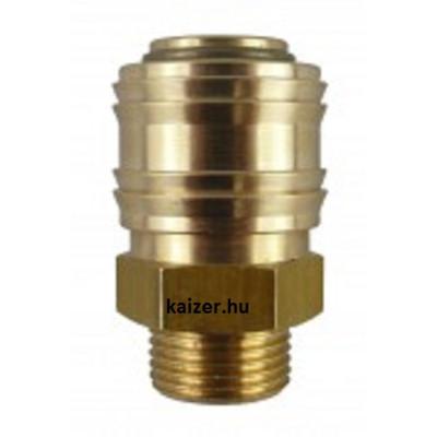 Gyorscsatlakozó külső menetes G1/2