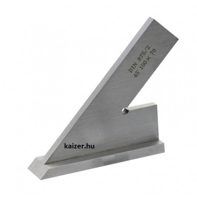 Szögellenörző 200x130 mm 45° talpas
