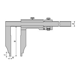 Tolómérő 0-2000x200 mm 0.05 Tolómérő 0-2000x200 mm 0.05