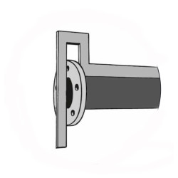 Derékszög 500x500 mm perem Derékszög 500x500 mm perem