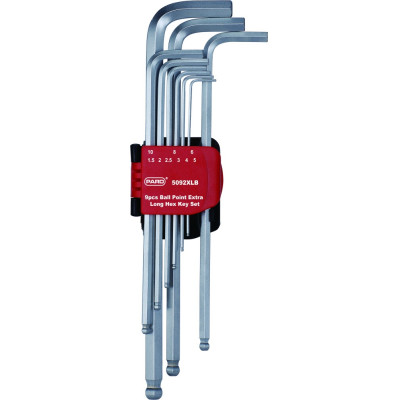 Hatszögkulcs klt  1.5-10 gömbvégű extra long 5092