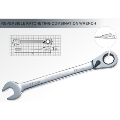 Racsnis csillag-villás 24 mm