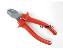 Oldalcsipőfogó 160 mm 1000V VDE PIROS Oldalcsipőfogó 160 mm 1000V VDE PIROS