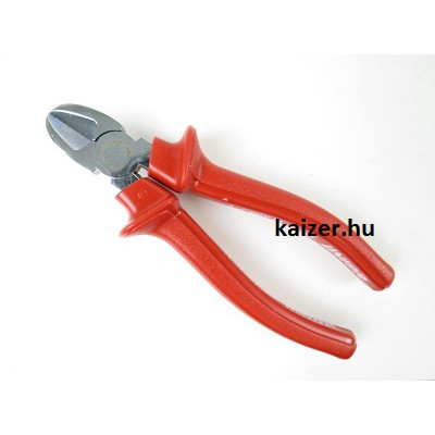 Oldalcsipőfogó 160 mm 1000V VDE PIROS Oldalcsipőfogó 160 mm 1000V VDE PIROS