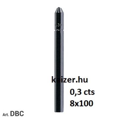 Gyémánt #0.30 K  8x100 mm szabályzó