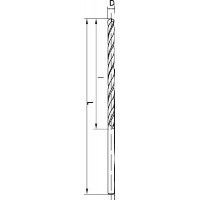 Hengeres szárú csigafúrók  hosszú  DIN 340 RN HSS RGS900  0,50÷ 20.00 mm hengerelt