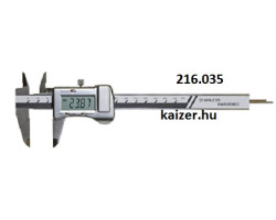 Tolómérő 0- 150 mmx 40 mm INOX DIN 862 0,03 mm digitális
