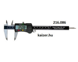 Tolómérő 0- 150 mmx 40 mm INOX DIN 862 0,03 mm digitális