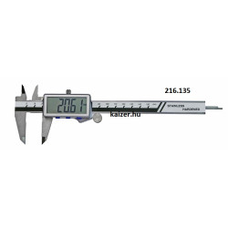 Tolómérő 0- 150 mmx 40 mm INOX digitális DIN 862 0,03 mm 