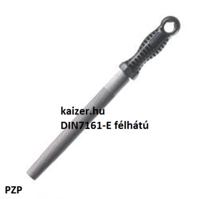 Műhelyreszelő félkerek (félhátú) 300-1 mm DIN7261-E nyelezett