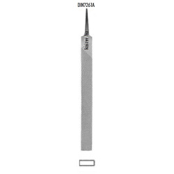 Műhelyreszelő lapos 250-0 mm  DIN7261-A AL  aluminiumhoz nyél nélkül 