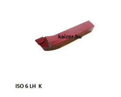 Forrasztott lapkás esztergakések ISO 6 LH (Balos) K10 