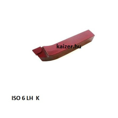 Forrasztott lapkás esztergakések ISO 6 LH (Balos) K10 