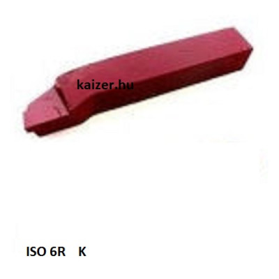 Forrasztott lapkás esztergakések ISO 6 R  (jobbos) K10 