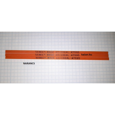 Kerámia szálas csiszolókő  1.0x 4,0x150 mm  # 400 NARANCS