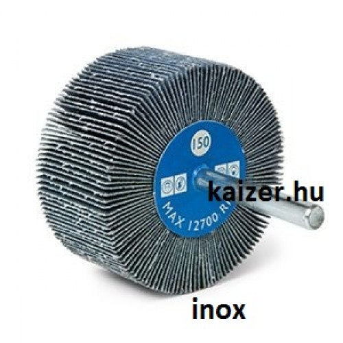 Flap wheels with spindle 60x30x 6 mm INOX