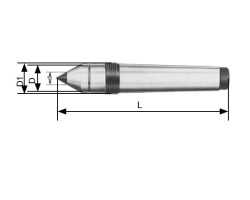 Állócsúcs MK 5  Rögzítő menettel M48X1.5 60°
