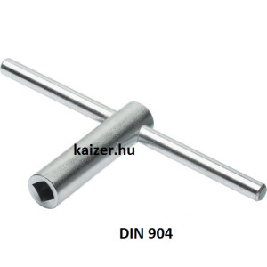 Belső négyszögkulcsok DIN 904 4÷24 mm