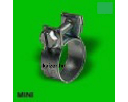 Tömlőszorító bilincsek mini- 9 mm  horganyzott acél 