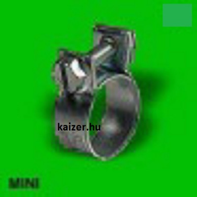 Tömlőszorító bilincsek mini- 9 mm  horganyzott acél 
