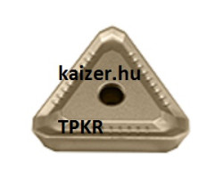TPKR1603PP-R RG P30,M20,K20 Zsugorított keményfém marólapka