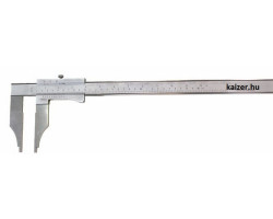 Tolómérő 0- 300 mmx100 mm INOX DIN 862 műhely, ellenörző 0,05 analóg