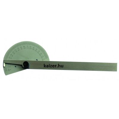 Szögmérő   85x160 mm acél 0-180° analóg