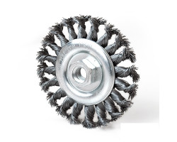 Drótkorong 125xM14 0.5 fonott acél körkefe 11000 Drótkorong 125xM14 0.5 fonott acél körkefe 11000