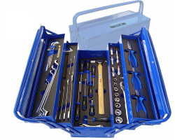 Szerszámosláda fém 530x220x350 52 részes Szerszámosláda fém 530x220x350 52 részes